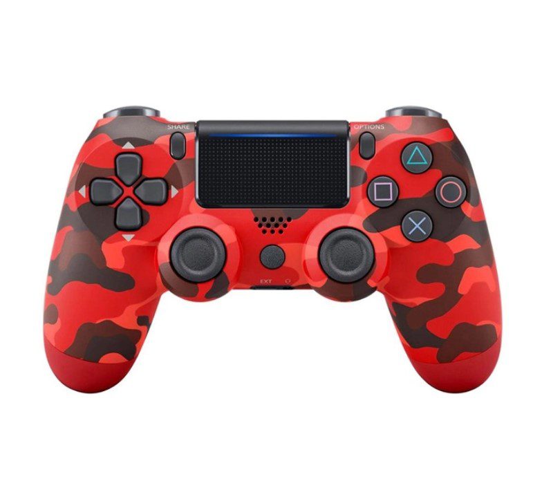 Voltronic-PS4-Wireless-DUALSHOCK-4-Haki-Red-1